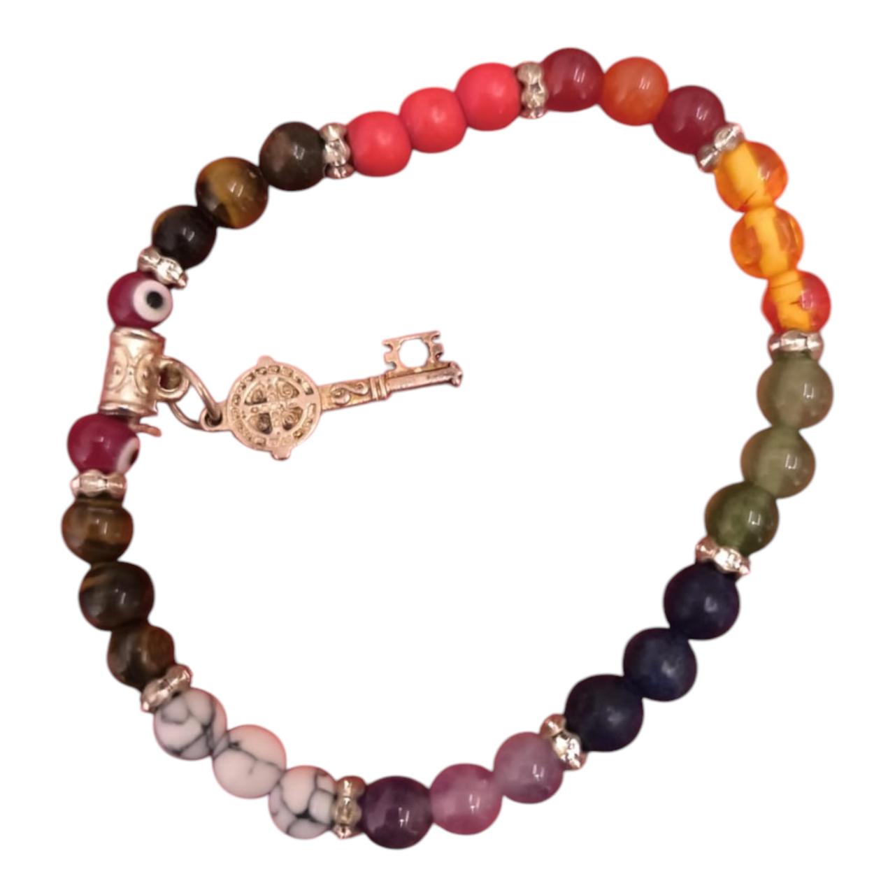 Pulsera de los 7 Chakras 6mm – Armonía y Equilibrio Energético