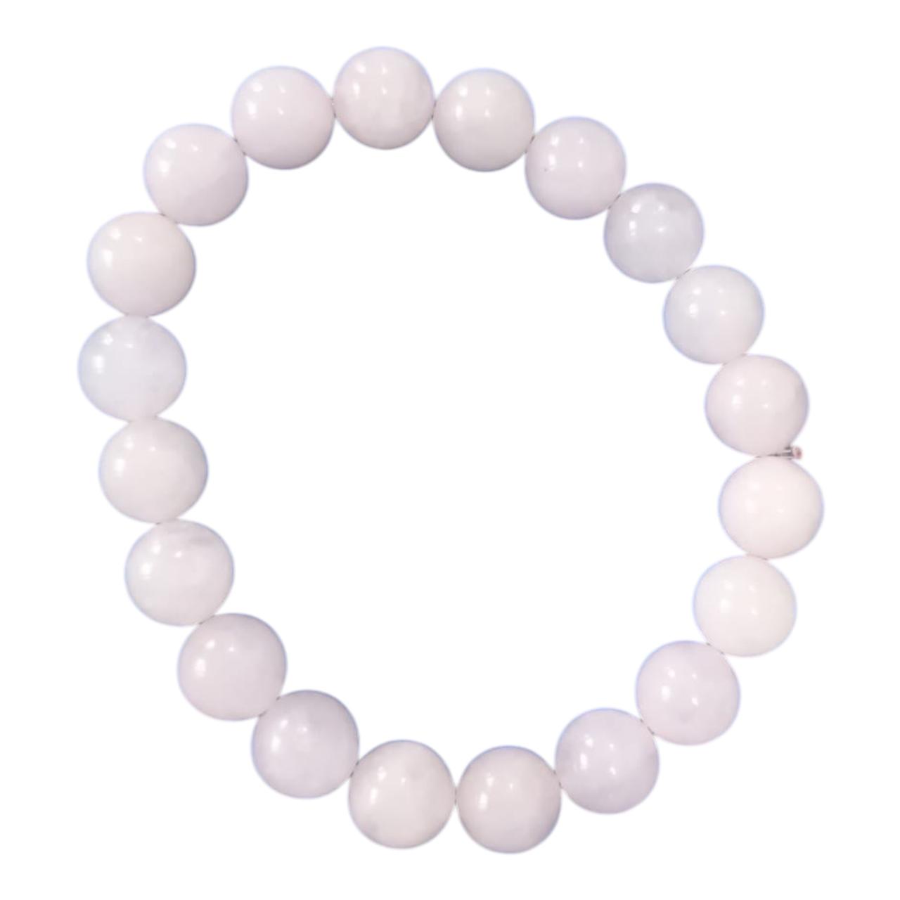Pulsera de Cuarzo Rosa 10mm – Amor Propio y Sanación Emocional
